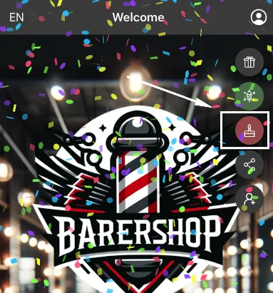 Bônus de aniversário da barbearia